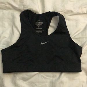 black nike Sports bra